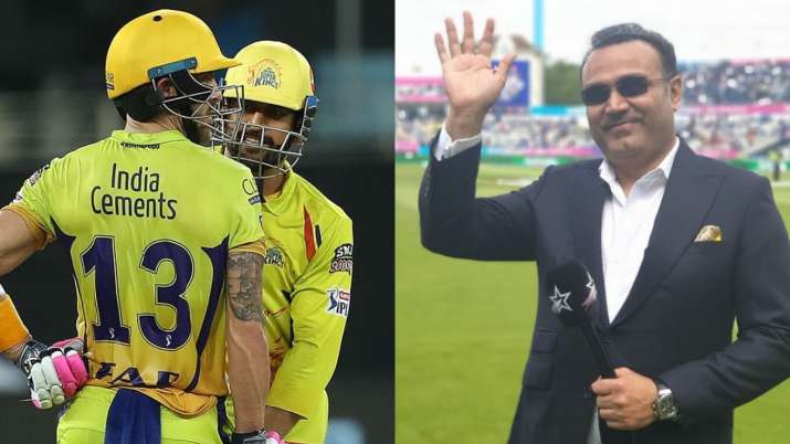 Virendra Sehwag take a dig at MS Dhoni led CSK