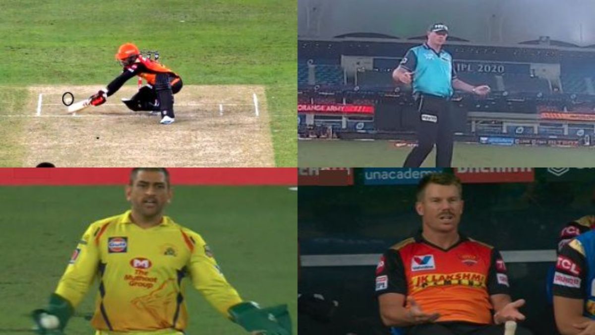 Dhoni’s Reaction Leads To Umpire Not Giving Wide Ball