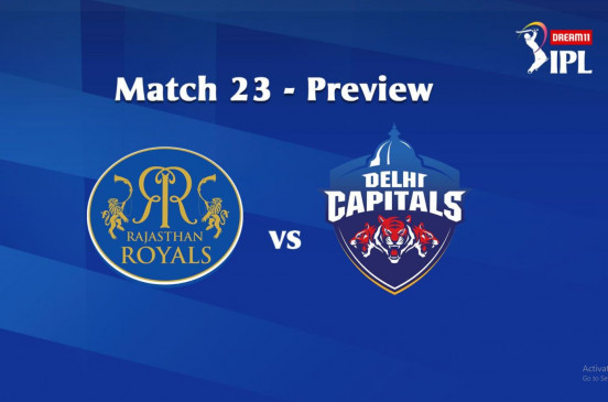 IPL 2020 Match 23, Rajasthan Royals Vs Delhi Capitals