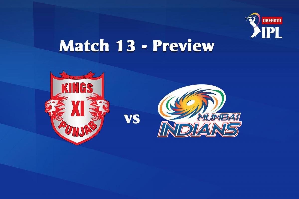 KXIP Take On MI- Players Who Can Change The Match And Prediction