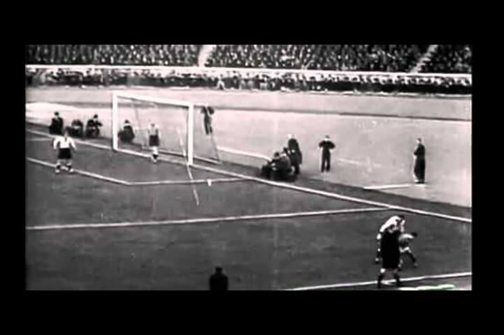 First Live Telecast Of A Football Match