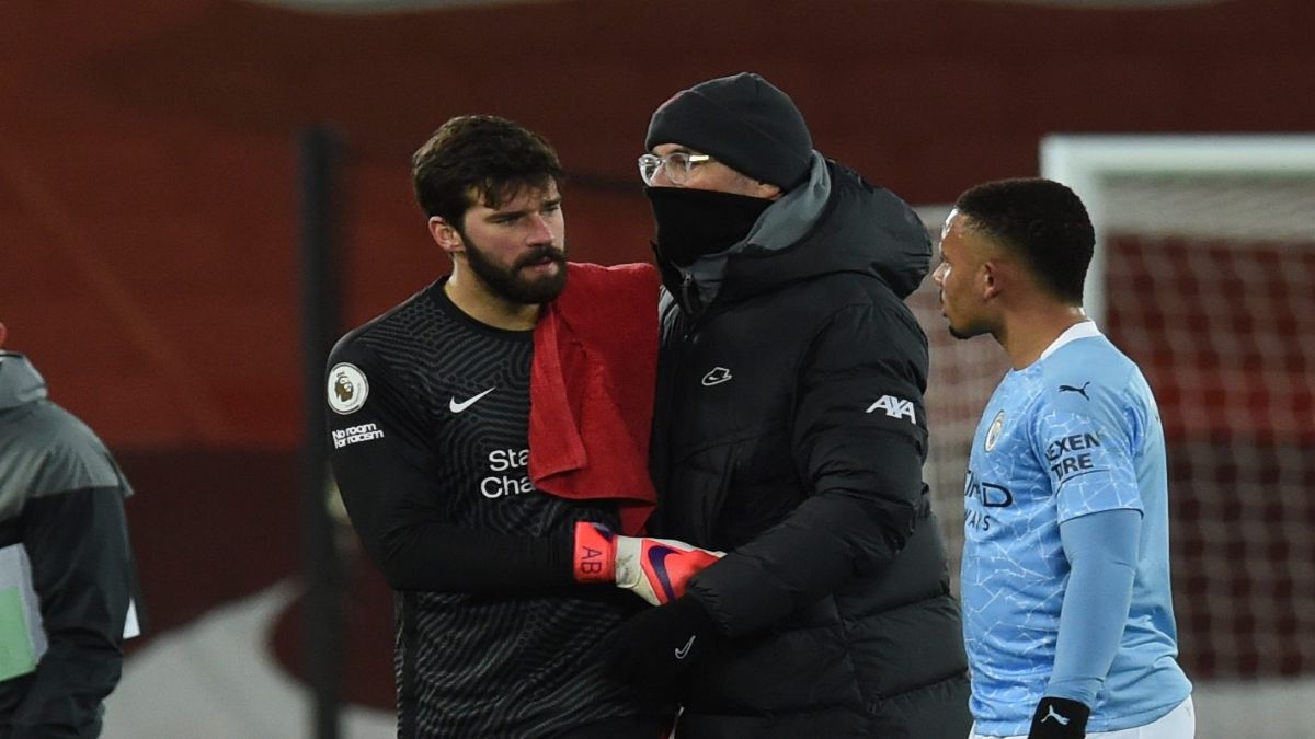 Klopp Reveal What He Said To Alisson When Liverpool Goalkeeper’s Man City Nightmare