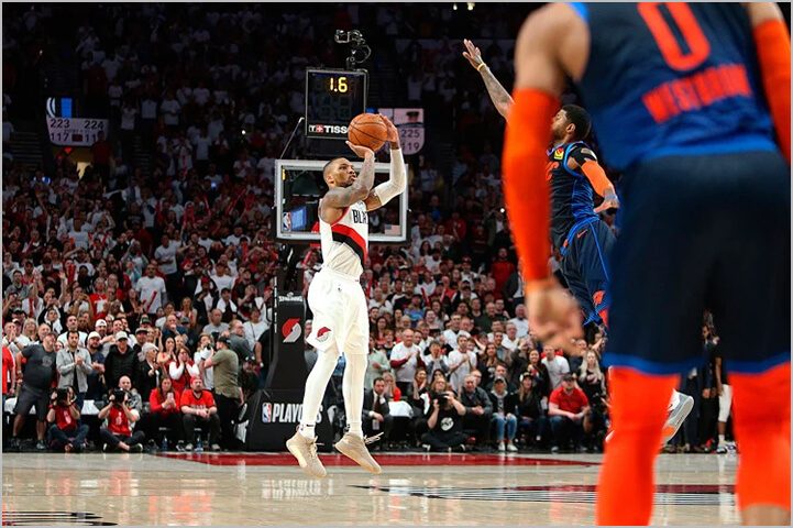 First Three Pointer Basket
