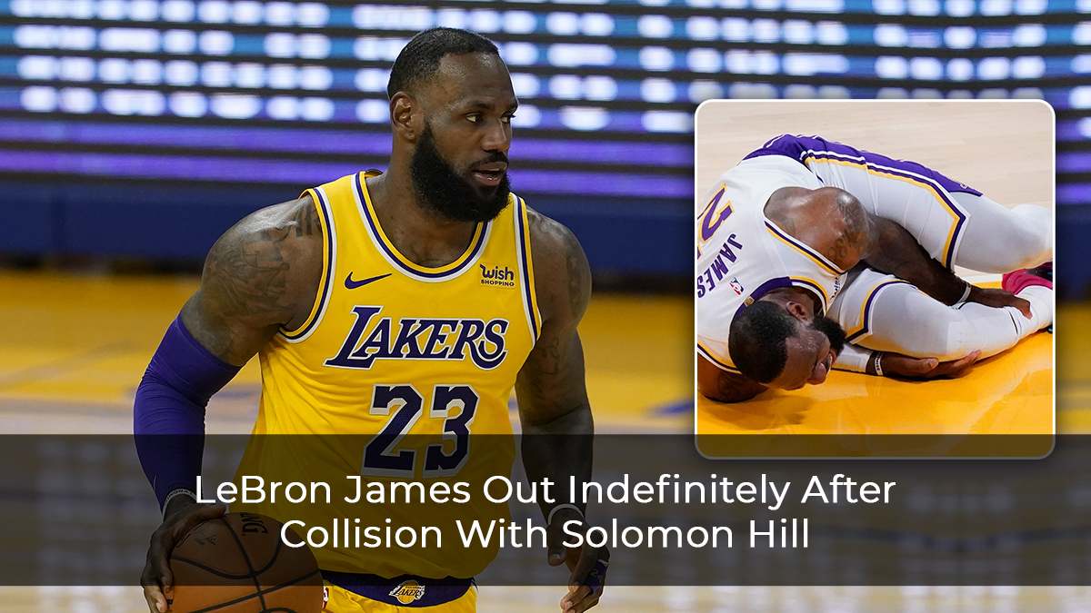LeBron James Out Indefinitely After Collision With Solomon Hill