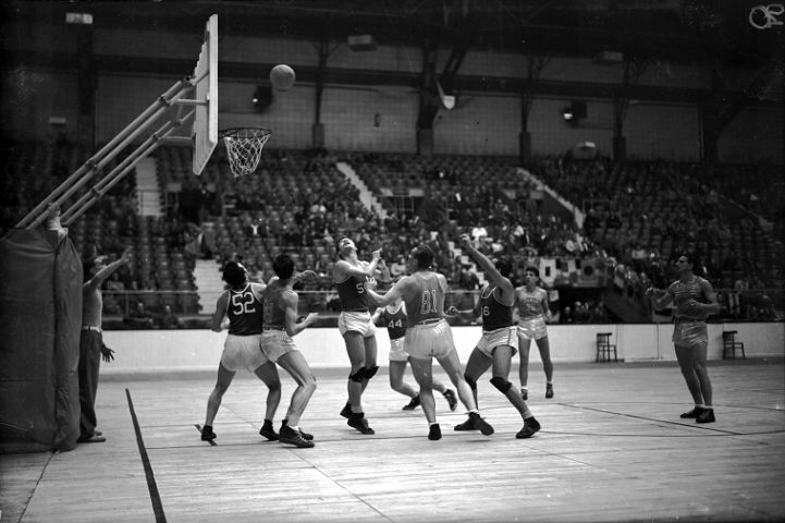 Rochester Royals and Indianapolis Olympians Longest NBA Game