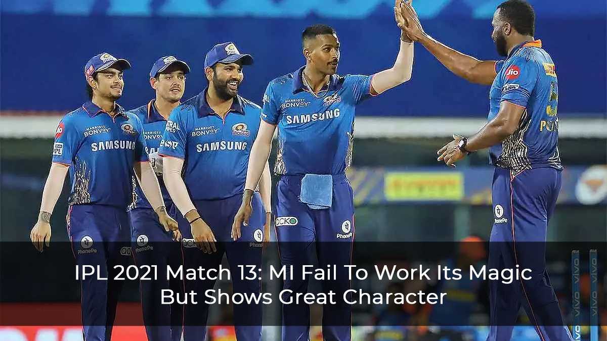 IPL 2021 Match 13 Amit Mishra Destroys Mumbai Indian’s Batting Order
