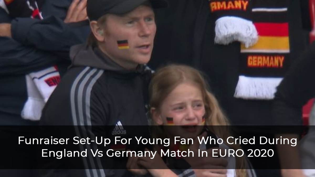 England 2-0 Germany: Fundraiser Set-Up For For Young Girl Who Wept During Euro 2020 Match