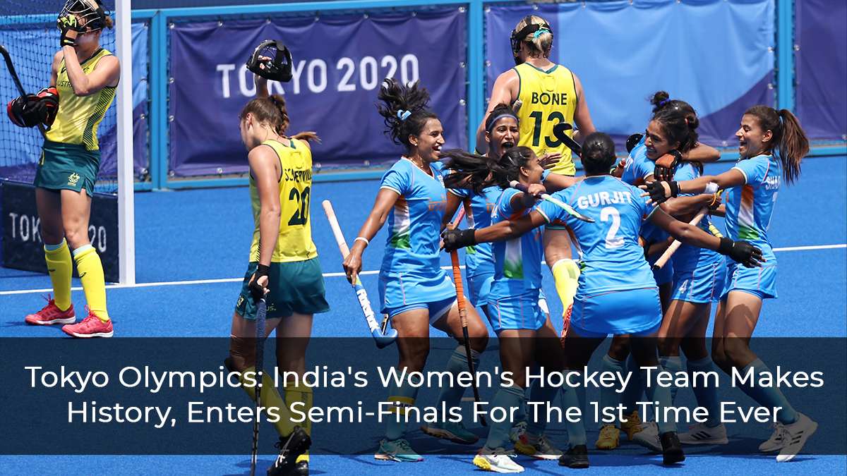 Tokyo-Olympics--India's-Women's-Hockey-Team-Makes-History,-Enters-Semi-Finals-For-The-1st-Time-Ever