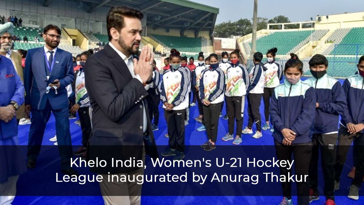 Khelo India, Women's U-21 Hockey League inaugurated by Anurag Thakur