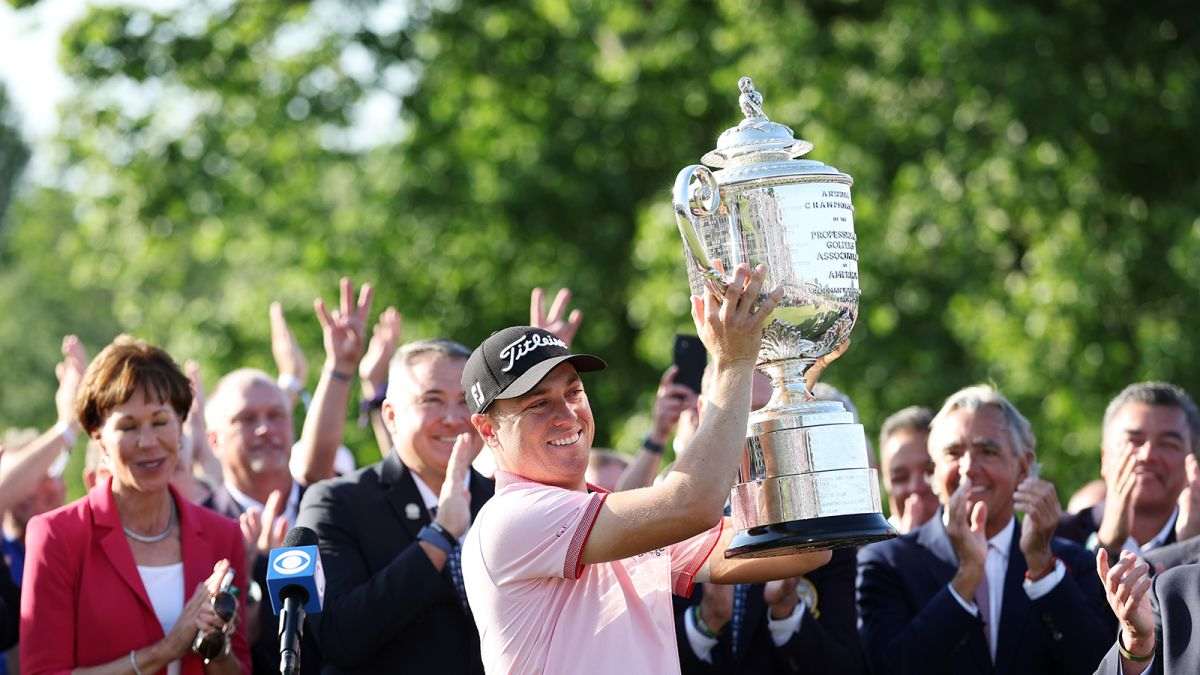 Justin Thomas Wins His Second PGA Championship In A Playoff Against Will Zalatoris