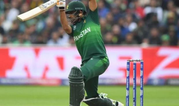 Babar Azam batting