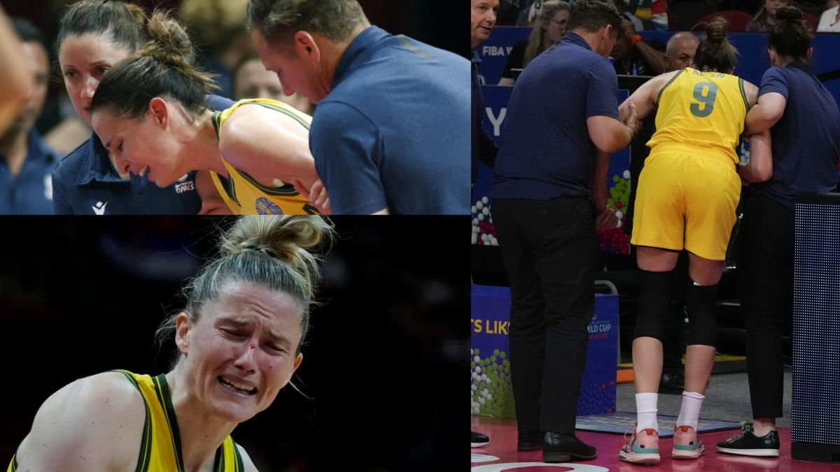 Opals Leader Bec Allen Crushes Bump And Leaves The Area In A Wheelchair