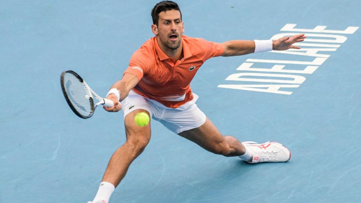 Adelaide International 1 Novak Djokovic To Face Denis Shapovalov In The Last Eight