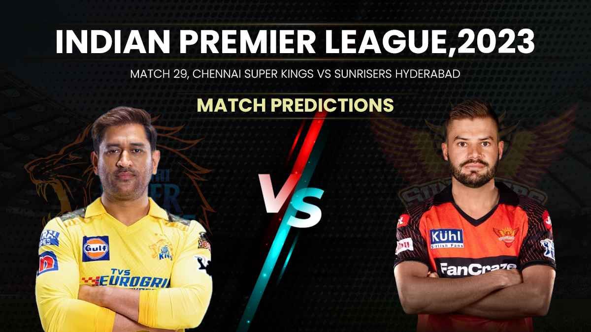 IPL 2023 CSK To Face SRH, See Head-To-Head Stats And Match Prediction