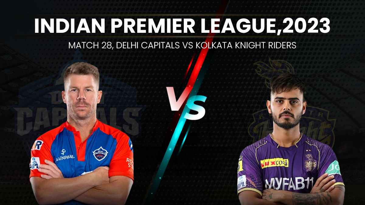IPL 2023 DC To Face KKR, See Head-To-Head Stats And Match Prediction