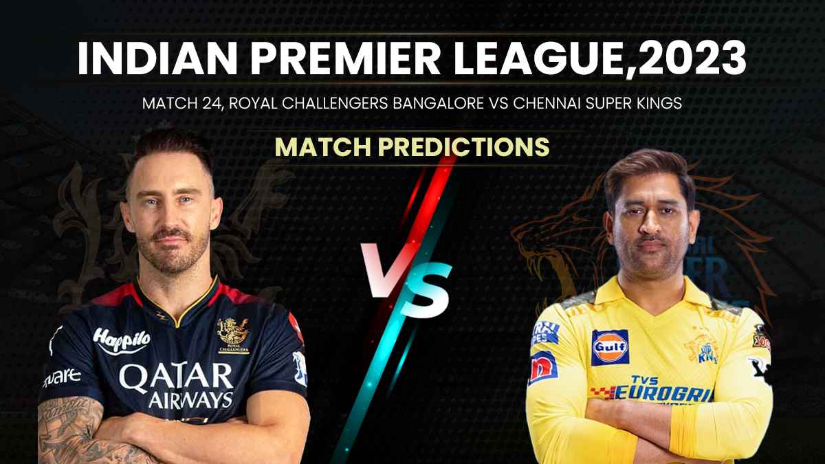 IPL 2023 RCB To Face CSK, See Head-To-Head Stats And Match Prediction