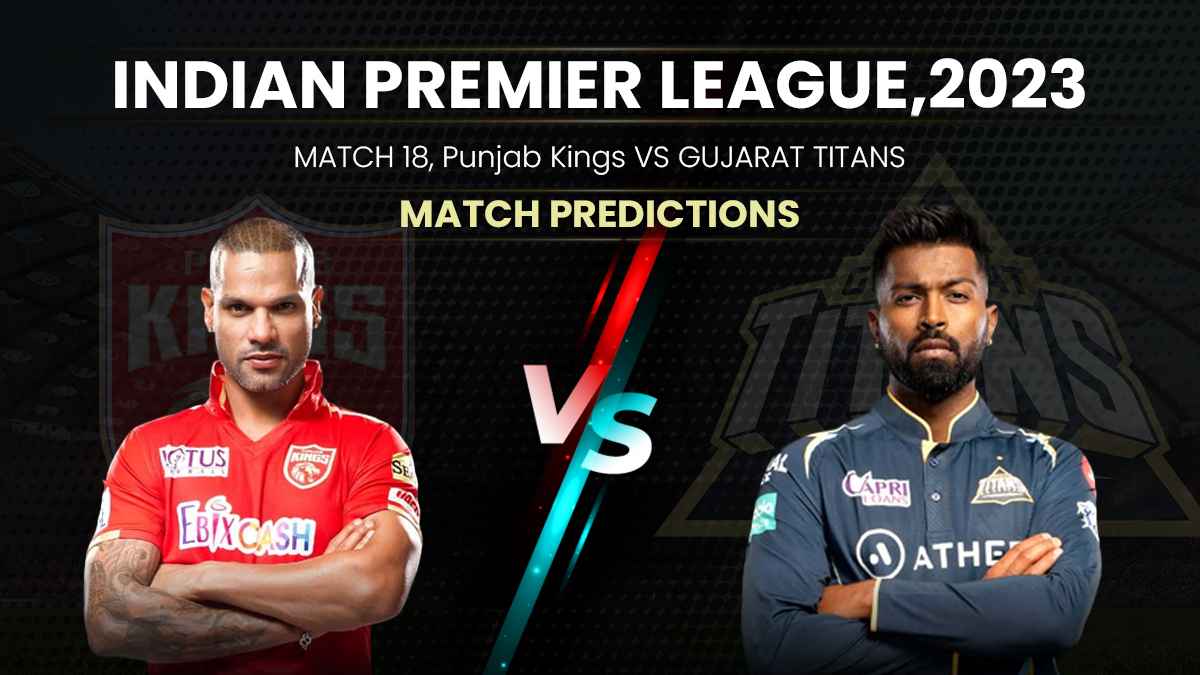 PBKS To Face GT See Head-To-Head Stats And Match Prediction