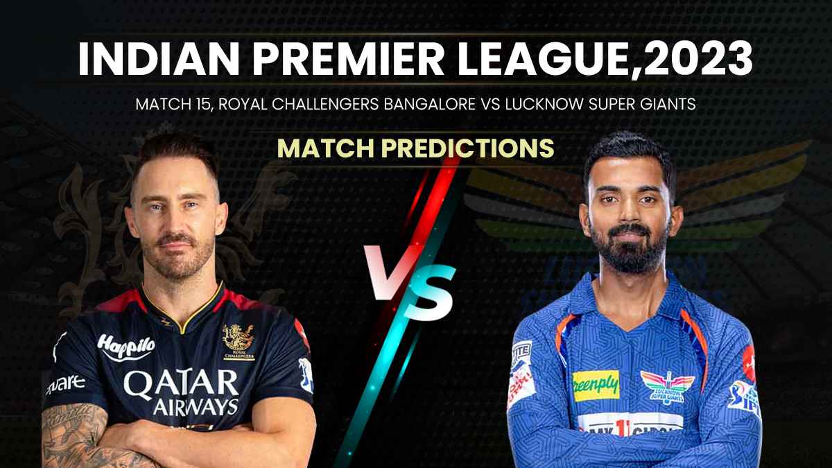RCB Vs LSG, Head-To-Head Stats, Top Performing Players And Match Prediction