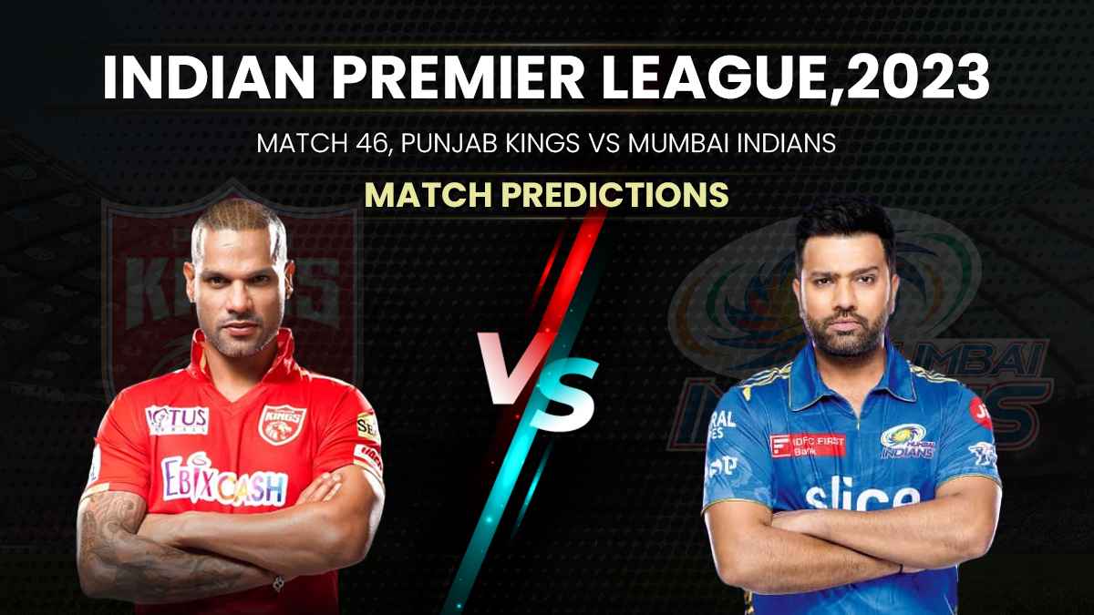IPL 2023 PBKS To Face MI, See Head-To-Head Stats And Match Prediction