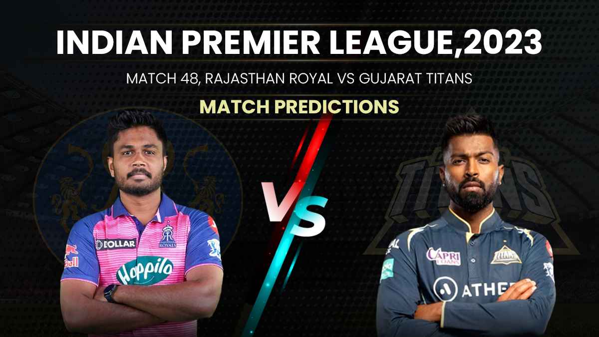 IPL 2023 RR To Face GT, See Head-To-Head Stats And Match Prediction