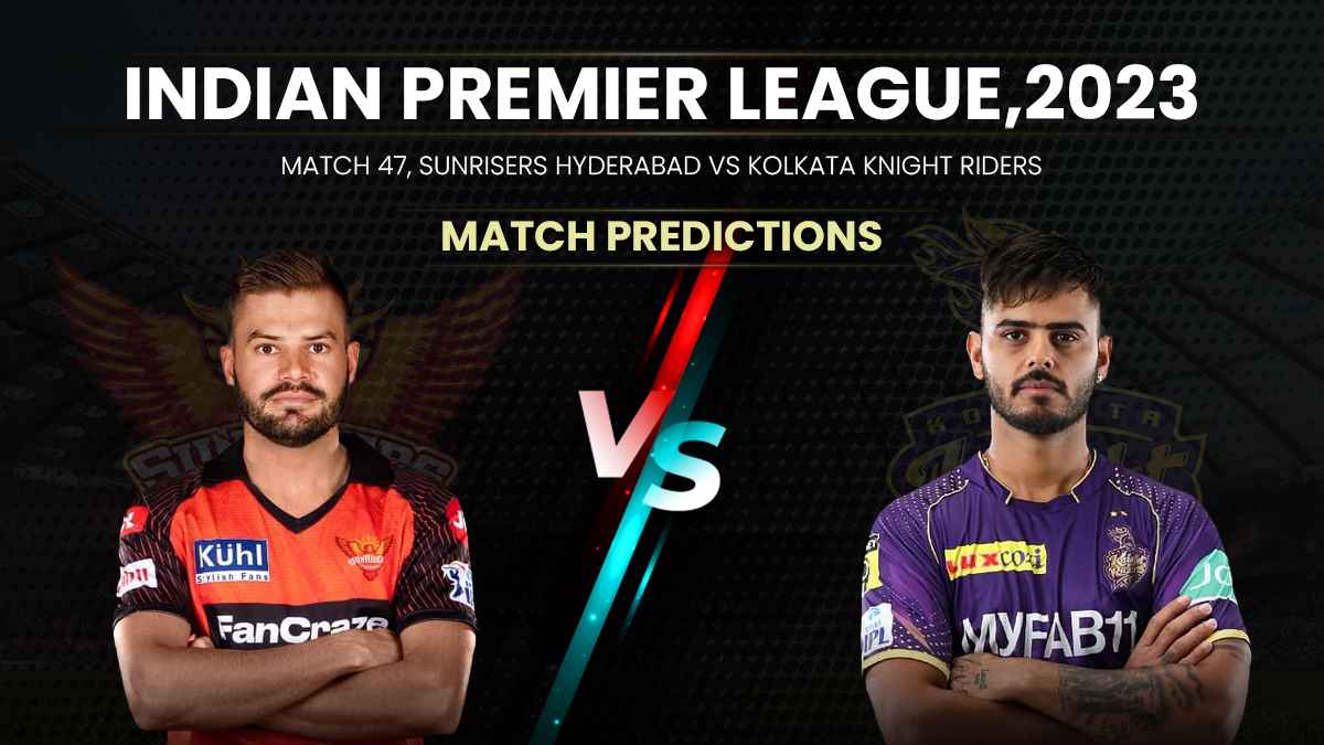IPL 2023 SRH To Face KKR, See Head-To-Head Stats And Match Prediction